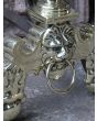 Louis XIV-Stijl Vuurbokken van Smeedijzer, Gepolijst messing 