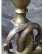 Louis XV Vuurbokken van Smeedijzer, Brons 