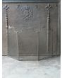 Antiek Frans Vonkenscherm van Messing, IJzergaas, IJzer 