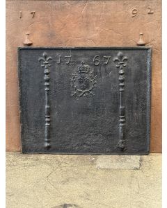 Haardplaat 'Wapen van Frankrijk'
