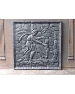 Haardplaat 'Cupid en Venus'