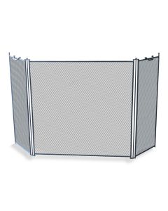 Groot Haardscherm | Handgemaakt, Nieuw | 85-139 cm Breed | 77 cm Hoog