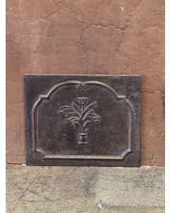 Haardplaat 'Bloemenmand'