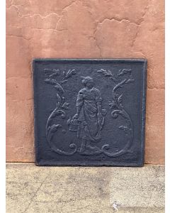 Haardplaat 'Vrouw'