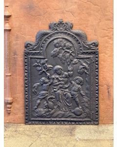 Haardplaat 'Caritas'