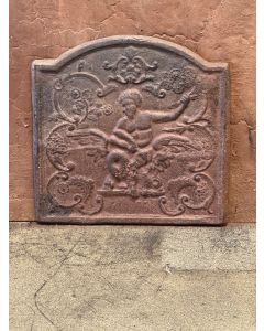 Haardplaat 'Zeus en Leda'