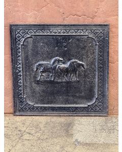Haardplaat 'Paarden'