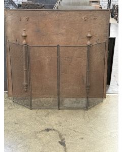 Hoog Antiek Haardscherm