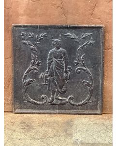 Haardplaat 'Vrouw'