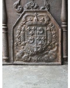 Haardplaat 'Wapen van Frankrijk'