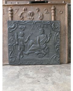 Haardplaat 'Allegorie van de Vrede'