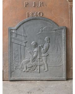 Victoriaanse Gietijzeren Plaat
