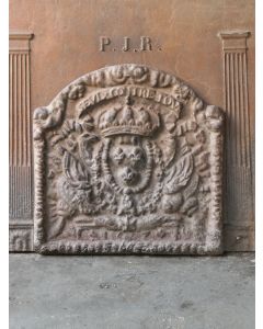 Haardplaat 'Wapen van Frankrijk'