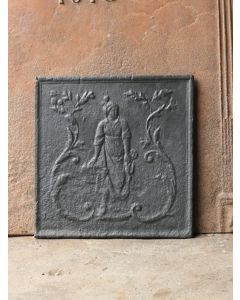 Haardplaat 'Vrouw'
