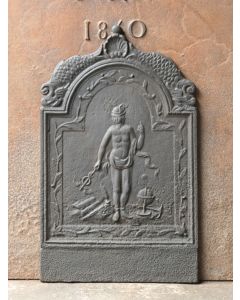 Haardplaat 'Mercurius'