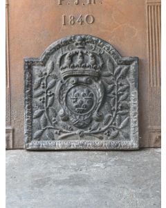 Haardplaat 'Wapen van Frankrijk'