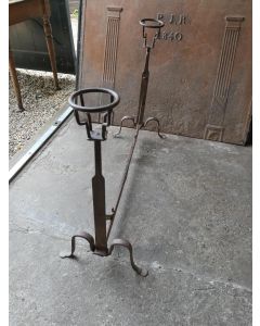 Antieke Handgesmede Haardbokken