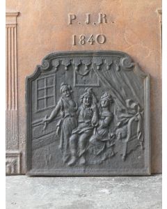 Victoriaanse Gietijzeren Plaat