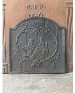 Victoriaanse Gietijzeren Plaat
