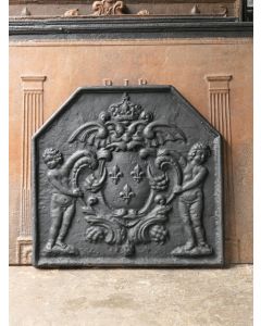 Haardplaat 'Wapen van Frankrijk'