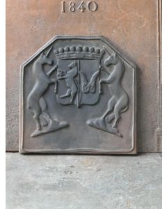 Haardplaat 'Wapen'