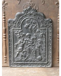 Haardplaat 'Caritas'