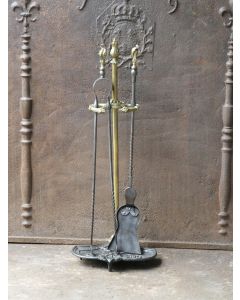 Antieke Franse Openhaardset
