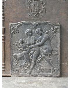 Louis XV Gietijzeren Plaat