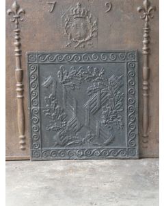 Haardplaat 'Fasces'