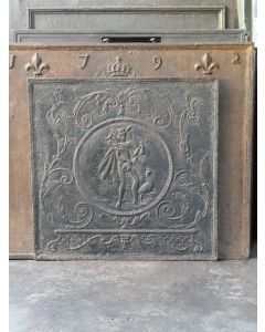 Haardplaat 'Mercurius'