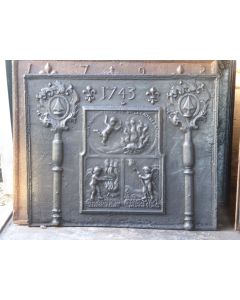 Haardplaat 'Allegorie of de Liefde'