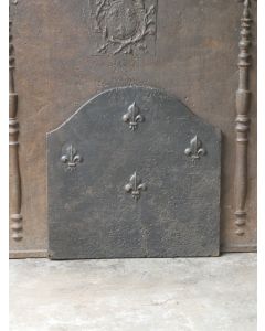 Haardplaat 'Pilaren met Fleurs de Lis'