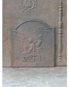 Victoriaanse Gietijzeren Plaat