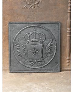 Haardplaat 'Wapen van Frankrijk'