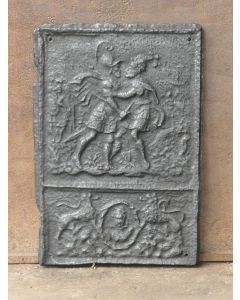 Haardplaat 'Joab and Abner'