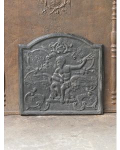 Haardplaat 'Zeus en Leda'