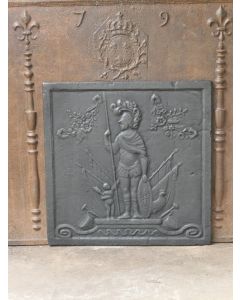 Haardplaat 'Mars'