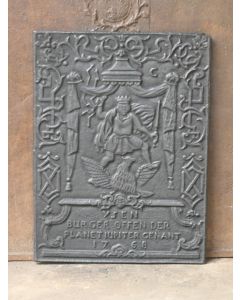 Louis XV Gietijzeren Plaat