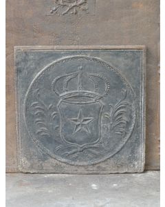 Haardplaat 'Wapen van Frankrijk'