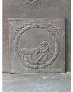 Haardplaat 'Cupido'