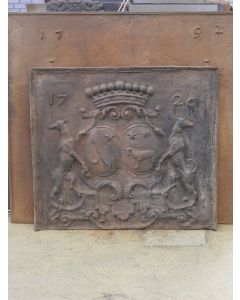 Haardplaat 'Wapen'