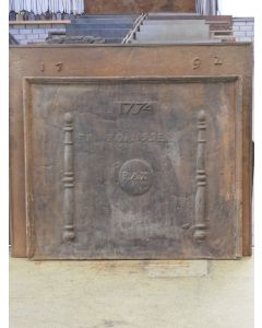 Haardplaat 'Allegorie van de Vrede'