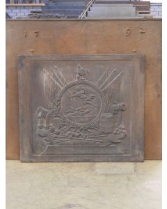 Haardplaat 'Allegorie van Frankrijk'