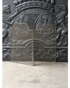 Antiek Frans Vonkenscherm