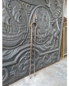 Antieke Franse Haardtang