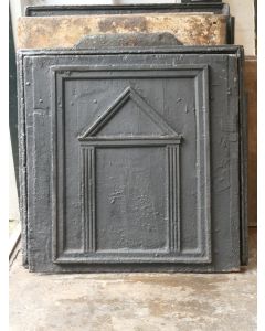 Haardplaat 'Pilaren en Fronton'