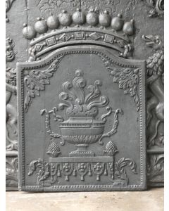 Haardplaat 'Vuurpot'