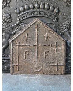 Haardplaat 'Gotisch'