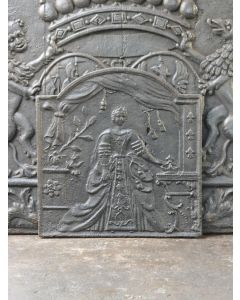Haardplaat 'Maria Leszczyńska'