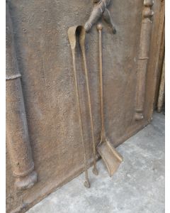 Antieke Franse Openhaardset